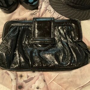 H&M Soft Faux Leather Clutch Bag